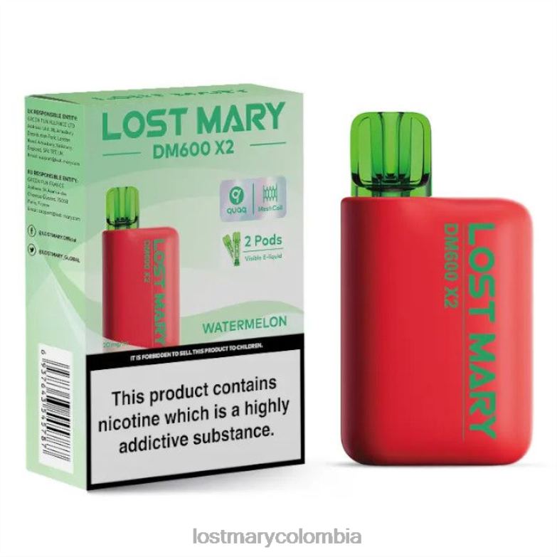 LOST MARY Sale - vape desechable perdido mary dm600 x2 sandía 8DLD2200