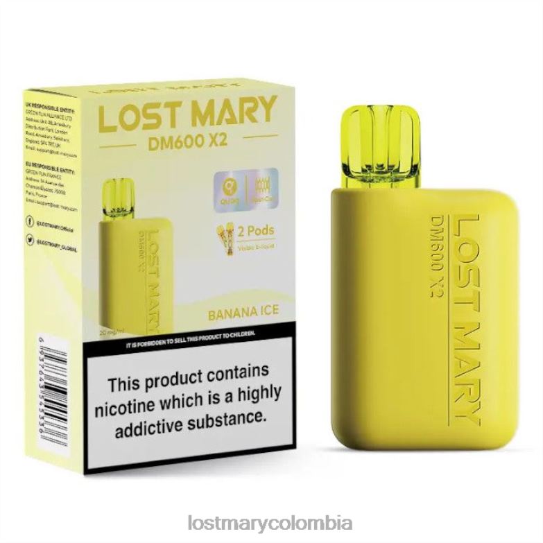 LOST MARY Vape Amazon - vape desechable perdido mary dm600 x2 hielo de plátano 8DLD2187
