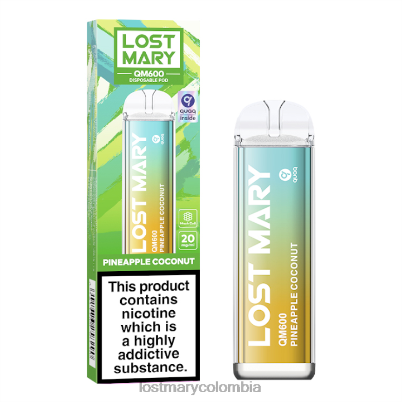 LOST MARY Vape Flavors - vape desechable perdido mary qm600 coco piña 8DLD2169