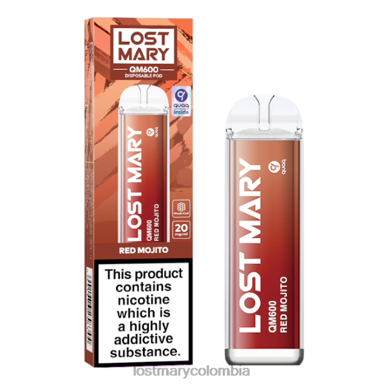 LOST MARY Vape Precio - vape desechable perdido mary qm600 mojito rojo 8DLD2164