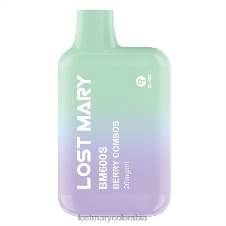 LOST MARY Colombia - vape desechable perdido mary bm600s 20 mg combinaciones de bayas 8DLD2171